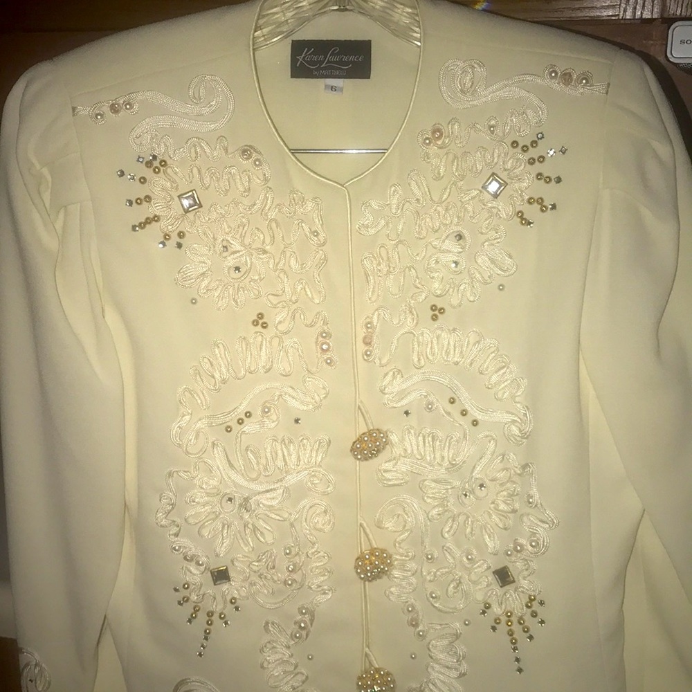 FINAL ⬇️…Karen Lawrence. GORGEOUS ELEGANT.. 2pc. - Picture 3 of 15